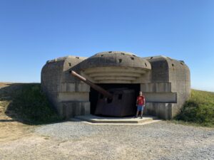 Batteria tedesca a Long Sur Mer_Normandia