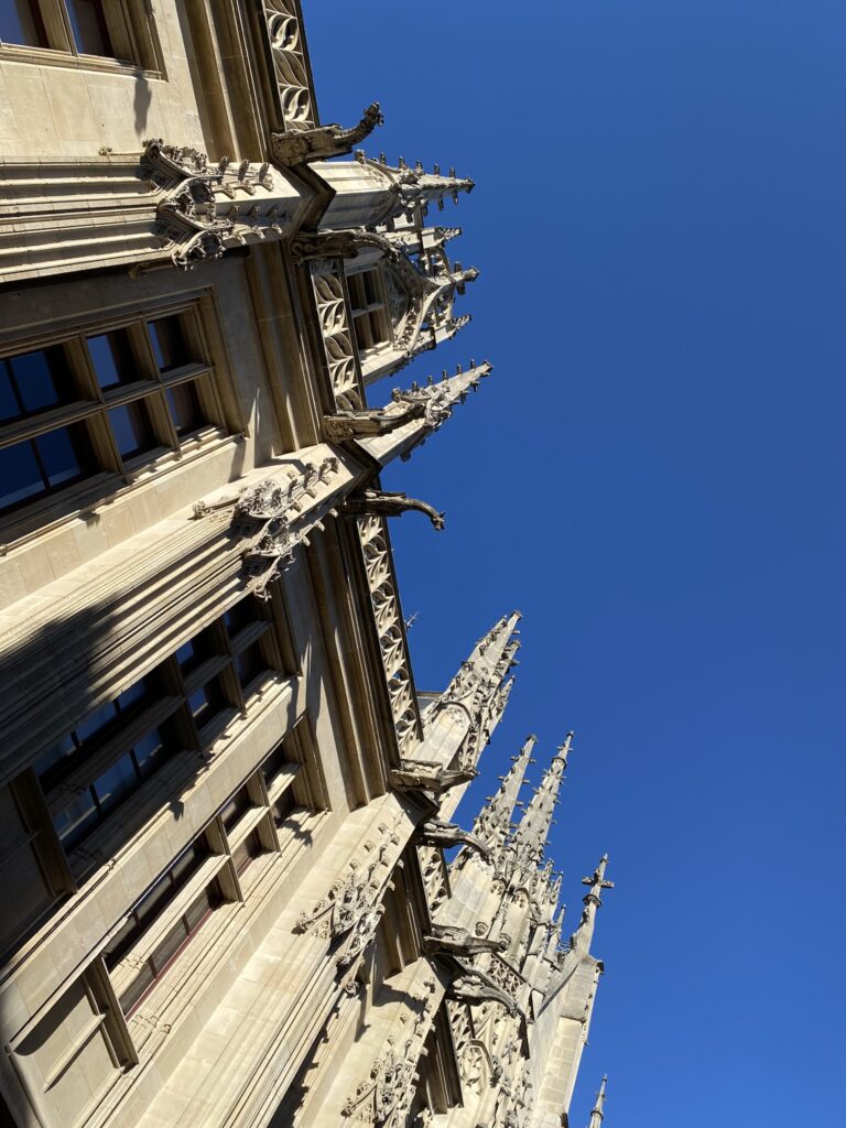 gargoyle palazzo di giustizia Rouen