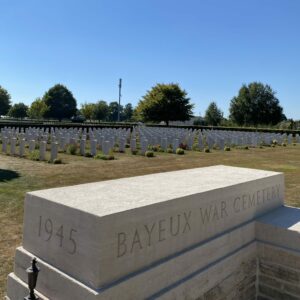 il Cimitero Britannico a Bayeux_Normandia