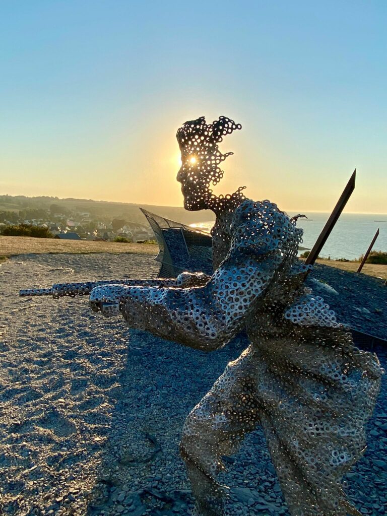 Monumento ai caduti dello sbarco in Normandia ad Arromanche